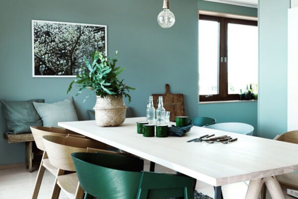 New Decoration Styles Those Created With 5 Tones of Green